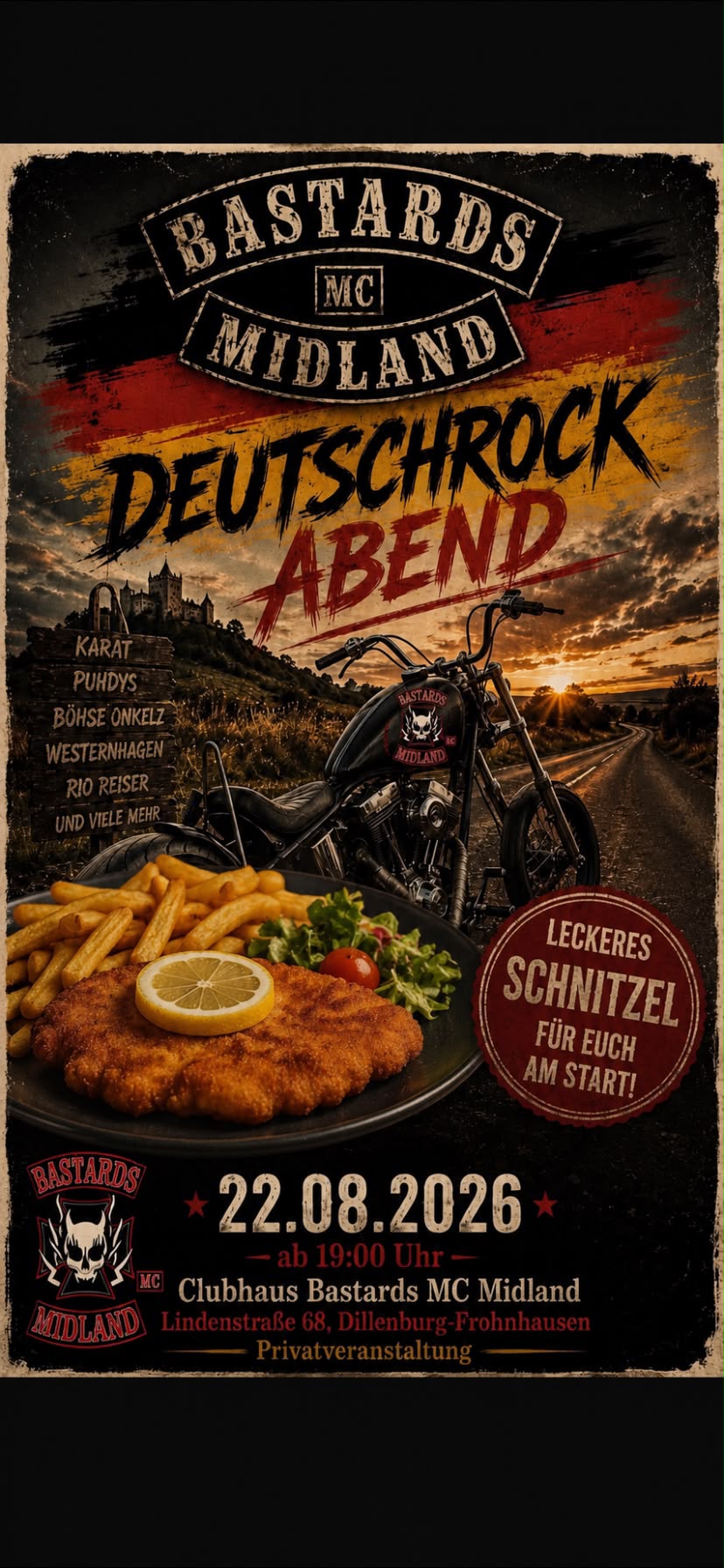 22.08.2026 - Deutschrock Abend !